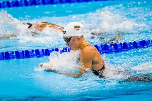 Kotryna Teterevkova Europos plaukimo čempionate pagerino dar vieną rekordą