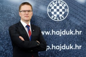 Puikus startas: V. Dambrauskas savo darbą „Hajduk“ pradėjo pergalingai