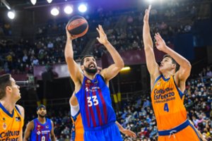 Šaro auklėtiniams – pirmasis antausis Ispanijos lygoje: „Barcelona“ krepšininkai krito prieš „Valencia“ komandą