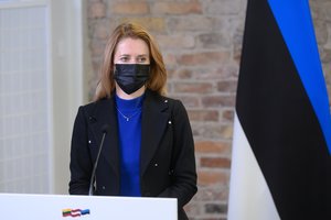 Estijos premjerė K. Kallas nepritaria tiesioginiams prezidento rinkimams