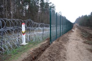 Lietuva jau antrą parą iš eilės nefiksavo bandymų neteisėtai kirsti sieną iš Baltarusijos