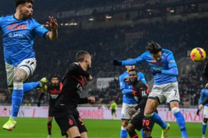 Italijos čempionate – brangiai kainavęs „Milan“ pralaimėjimas tiesioginiam konkurentui „Napoli“