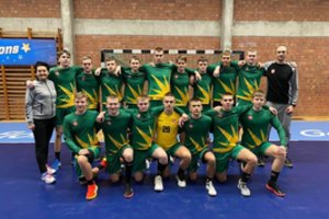 Lietuvos aštuoniolikmečiai rankininkai triumfavo draugiškame turnyre Belgijoje
