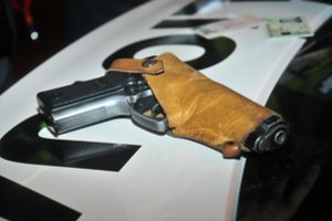 Miško pavėsinėje Kaišiadorių r. rastas pistoletas