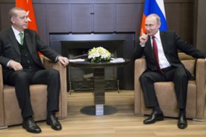 Rusijos ir Turkijos prezidentai telefoninio pokalbio metu sutarė gerinti santykius
