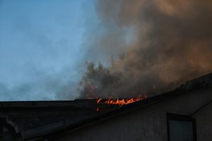 Širvintų rajone kilęs gaisras nusinešė pirmąją gyvybę šiemet