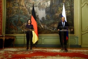 Vokietijos URM vadovė: Berlynas pasirengęs vesti dialogą su Maskva saugumo klausimais