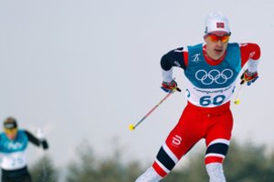 Smūgis Norvegijos olimpinei rinktinei: prieš pat olimpiados startą koronavirusu užsikrėtė slidinėjimo žvaigždė