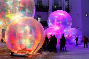 Vilniaus šviesų festivalis baigėsi nemaloniu incidentu: suniokotas vienas populiariausių kūrinių