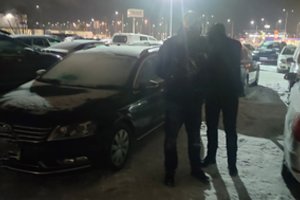 Vilniuje sulaikytas vyras įtariamas vagystėmis iš automobilių