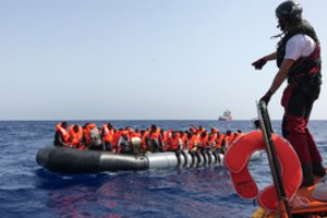 Prie Tuniso krantų išgelbėti 163 migrantai