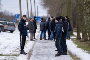 Vilniuje streikuojančius „Achemos“ darbuotojus palaiko: „Tai yra visų Lietuvos darbuotojų kova“