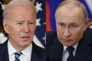J. Bidenas V. Putinui:  JAV pasirengusios tiek diplomatijai su Rusija, tiek „kitiems scenarijams“