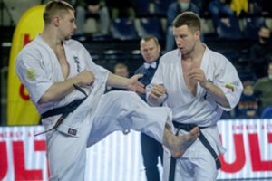 Kėdainiuose – be staigmenų: tituluoti karatė kovotojai įrodė savo pajėgumą Lietuvos čempionate