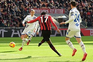Portugalo įvartis užkėlė „Milan“ į Italijos čempionato viršūnę
