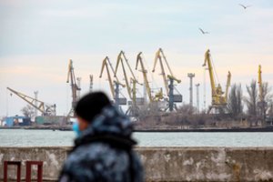 Ukrainos uostai Juodosios jūros pakrantėje bei geležinkelių tinklas veikia įprasta tvarka