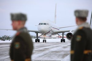 JAV ragina savo piliečius nedelsiant išvykti iš Baltarusijos