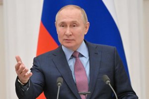 Televizijos eteryje – V. Putino sprendimas: pripažino Luhansko ir Donecko „liaudies respublikas“