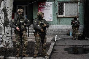 Rusija kol kas neplanuoja įvesti pajėgų į Ukrainos separatistų kontroliuojamas teritorijas
