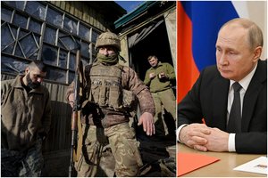 V. Putinas įvardijo Docencko ir Luhansko sričių ribas: įeina ir šiuo metu Kijevo valdomas teritorijas