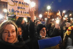 Klaipėda smerkia kruviną V. Putino režimo agresiją – universiteto paramos sulaukė ukrainiečiai studentai
