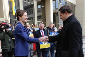 V. Čmilytė-Nielsen: kiekvieną dieną buriame palaikymą dėl greitesnės Ukrainos narystės ES