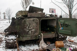 Ukrainoje žuvusių okupantų kūnams Baltarusijos pasienio morguose neliko vietos