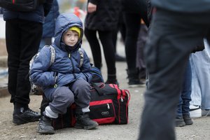 Vienuolikmetis pabėgėlis iš Ukrainos vienas pats kirto Slovakijos sieną