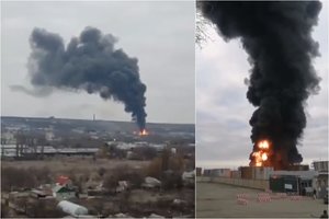Karas Ukrainoje: Rusijos pajėgos intensyvina apšaudymą – smogė keturiems miestams, prabilo apie „katastrofišką“ padėtį