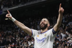Futbolo stebuklas Madride: K. Benzema trys įvarčiai per 17 min. išspyrė PSG iš Čempionų lygos