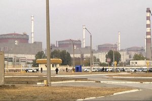 Rusijos inžinieriai atvyko į Ukrainoje užimtą Zaporižios atominę elektrinę