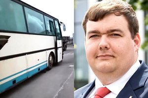 Su senu „lavonėliu“ užtraukė rajonui gėdą – į Ukrainą išsiuntė sugedusį autobusą