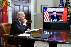 Xi Jinpingas J. Bidenui: konfliktai tarp valstybių „niekam nenaudingi“