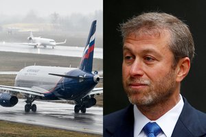 Draudimai nė motais – „Aeroflot“ ir R. Abramovičiui priklausantys orlaiviai pažeidė taikomas sankcijas