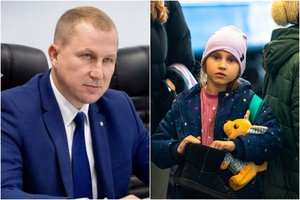 Dar vienas Ukrainos herojus: policijos vadas siūlosi į Rusijos nelaisvę, kad iš Mariupolio būtų išleisti vaikai