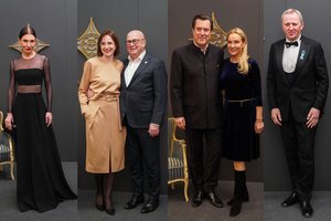 Kaune – „Auksinių scenos kryžių“ apdovanojimai: pasveikinti laureatų atvyko kviestinė publika