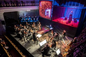Lietuvos nacionalinės filharmonijoje skambėjo opera-monodrama „Tuščios valandos“