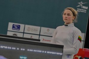Pasaulio jaunių fechtavimo čempionate A. Pylinova pateko tarp 32 geriausiųjų