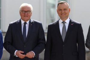 Vokietijos prezidentas lankosi Lenkijoje