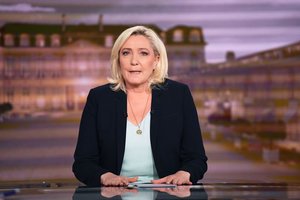 M. Le Pen pasisako už NATO ir Rusijos „draugiškų santykių atkūrimą“
