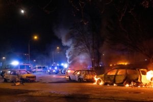 Švedijoje po smurto protrūkio per protestus suimti dar 26 asmenys