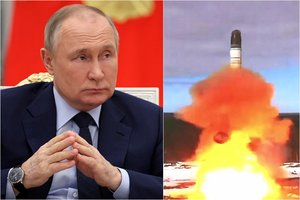 Rusija skelbia išbandžiusi tarpžemyninę balistinę raketą, V.Putinas vėl svaidosi grasinimais