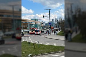 Vilniuje automobilis perėjoje numušė vaiką, policiją užplūdo nerimastingi skambučiai