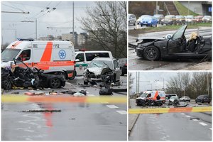 Kruvinas sekmadienis Lietuvos keliuose – avarijose žuvo mažiausiai 5 žmonės