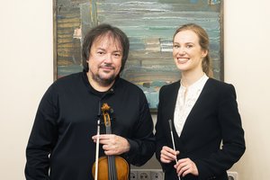 Koncerto „Sergejus Krylovas muzikuoja su Giedre Šlekyte“ nuotraukų galerija
