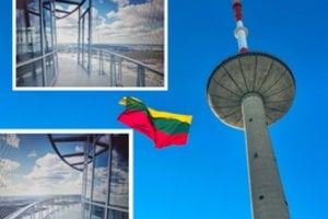 Kasdien gražėjantis Vilniaus televizijos bokštas: lankytojai kviečiami įvertinti – jau atlikta nemažai darbų