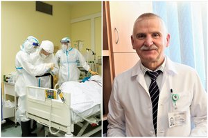 LSMU Kauno ligoninės vadovas prof. Albinas Naudžiūnas: dveji pandemijos metai užgrūdino medikus