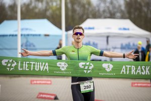 Pirmajame Lietuvos triatlono taurės etape Alytuje dominavo favoritai
