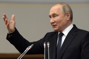 V. Putino atsakas: pasirašė dekretą dėl atsakomųjų sankcijų Vakarams, tačiau konkrečių šalių neįvardijo