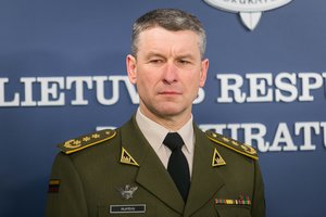 Lietuvos kariuomenės vadas V. Rupšys Norvegijoje stebės pratybas su NASAMS sistema